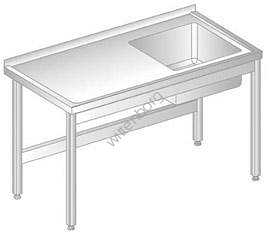 Stół ze zlewem 1600x600mm