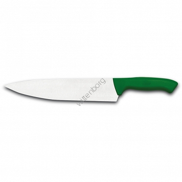 Nóż kucharski, HACCP, zielony, L 250 mm