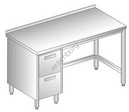 Stół z szufladami 1500x700mm