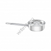 Rondel z pokrywką, stalowy, Basic, O 120 mm, V 0.5 l