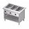 Stanowisko bemarowe wodne 3xGN 1/1, trzykomorowe, zabudowane 1132x750x880 mm