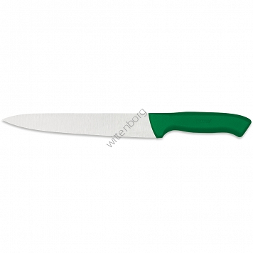 Nóż do krojenia, HACCP, zielony, L 180 mm