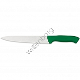 Nóż do krojenia, HACCP, zielony, L 180 mm
