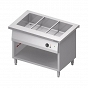 Stanowisko bemarowe wodne 3xGN 1/1, jednokomorowe, zabudowane 1132x750x880 mm