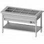Stanowisko bemarowe wodne 4xGN 1/1, jednokomorowe 1570x750x880 mm