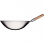 Patelnia wok, stal satynowana, O 400 mm