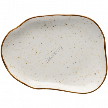 Spodek do filiżanki 390069, kolor beżowy, Stone Age, O 170 mm