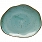 Spodek do filizanki 390056, kolor morski, Stone Age, O 125 mm