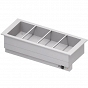 Wanna bemarowa wodna 4xGN 1/1, jednokomorowe 1480x620x390 mm