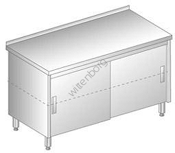 Stół z szafką przelotowy 1700x700mm