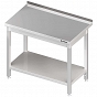 Stół przyścienny z półką 1200x600x850 mm skręcany