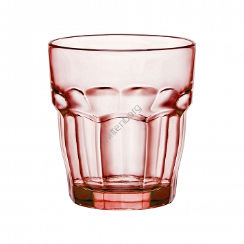 Szklanka niska, peach, Rock Bar, V 270 ml