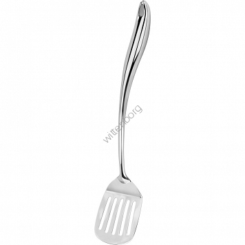Łopatka perforowana do serwowania z otworem do zawieszenia, L 395 mm