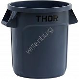 Pojemnik uniwersalny na odpadki, Thor, szary, V 38 l