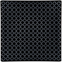 Talerz płytki, kolor czarny, Marrakesz, 205x205 mm