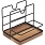 Organizer na przyprawy i serwetki, 155x135 mm