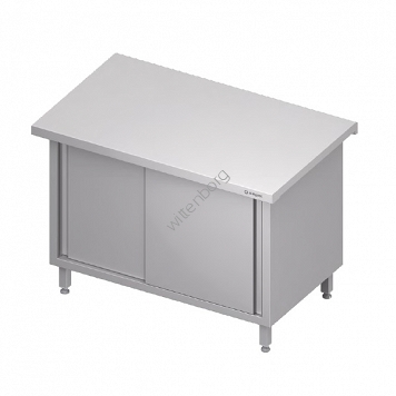 Stanowisko neutralne, zabudowane, drzwi suwane 900x750x880 mm