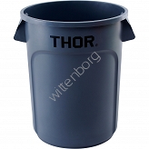 Pojemnik uniwersalny na odpadki, Thor, szary, V 120 l