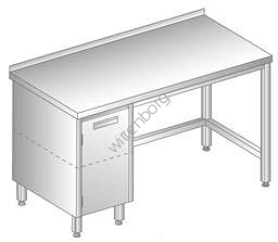 Stół z szafką 1000x600mm