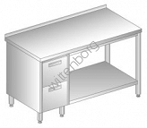 Stół z szufladami i półką 1000x600mm