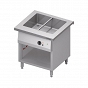 Stanowisko bemarowe wodne 2xGN 1/1, jednokomorowe, zabudowane 799x750x880 mm