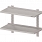 Półka wisząca, przestawna,podwójna 1000x400x660 mm